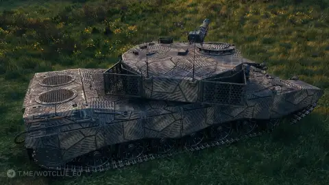 Уникальная кастомизация танка 11 уровня Pz.Kpfw. Neu в World of Tanks