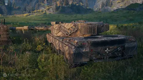 Уникальная кастомизация танка 11 уровня Pz.Kpfw. Neu в World of Tanks