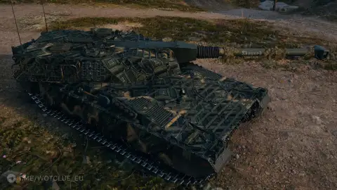 Уникальная кастомизация танка 11 уровня BV-111 в World of Tanks