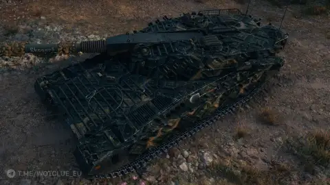 Уникальная кастомизация танка 11 уровня BV-111 в World of Tanks