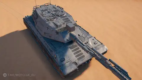 Скриншоты танка Kampfpanzer 67 из обновления 2.4 в World of Tanks
