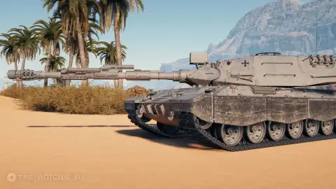 Скриншоты танка Kampfpanzer 67 из обновления 2.4 в World of Tanks