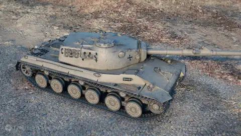 Скриншоты танка Versuchspanzer 57 из обновления 2.4 в World of Tanks