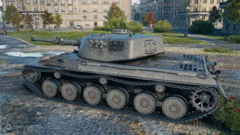 Скриншоты танка Versuchspanzer 57 из обновления 2.4 в World of Tanks