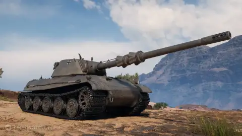 Скриншоты танка Pz.Kpfw. 55 из обновления 2.4 в World of Tanks