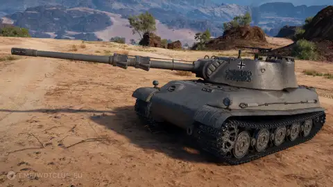 Скриншоты танка Pz.Kpfw. 55 из обновления 2.4 в World of Tanks