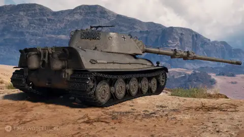 Скриншоты танка Pz.Kpfw. 55 из обновления 2.4 в World of Tanks