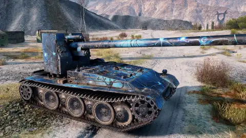 2D-стиль «Потенциал действия» из события «Ваффентрагер: Начало» в World of Tanks