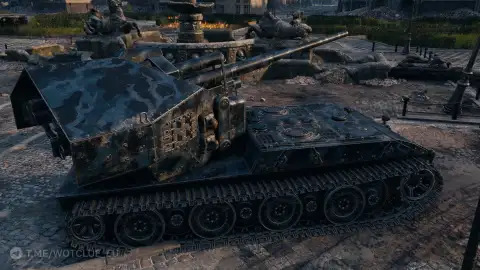 2D-стиль «Высвобожденная молния» из события «Ваффентрагер: Начало» в World of Tanks