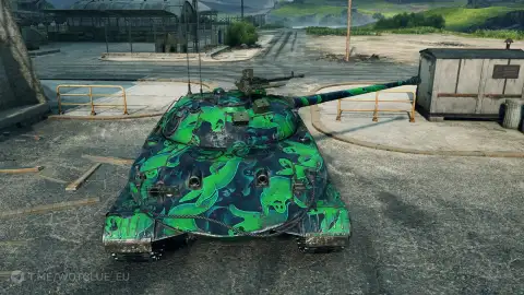 2D-стиль «Ночной ужас» из обновления 2.4 в World of Tanks