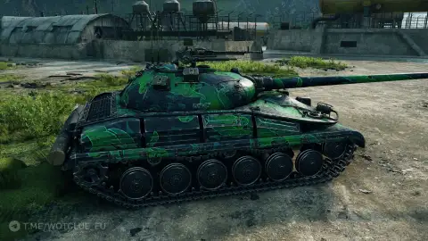 2D-стиль «Ночной ужас» из обновления 2.4 в World of Tanks