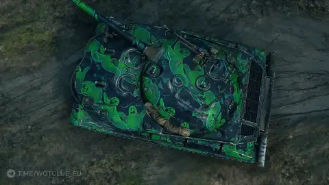 2D-стиль «Ночной ужас» из обновления 2.4 в World of Tanks