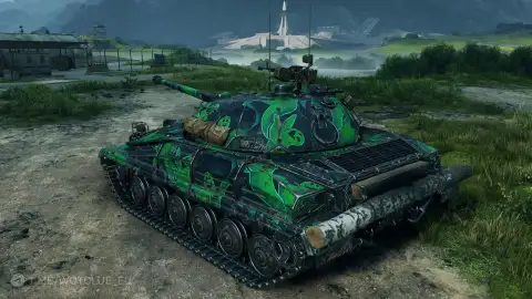 2D-стиль «Ночной ужас» из обновления 2.4 в World of Tanks