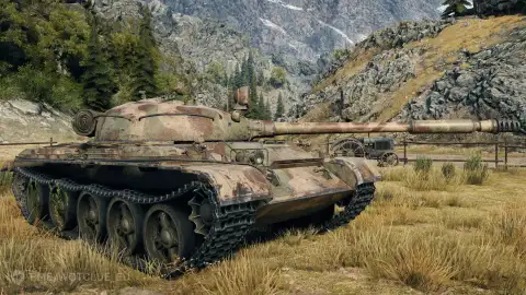Историчный 2D-стиль «Такыр» из 21 сезона Боевого пропуска в World of Tanks