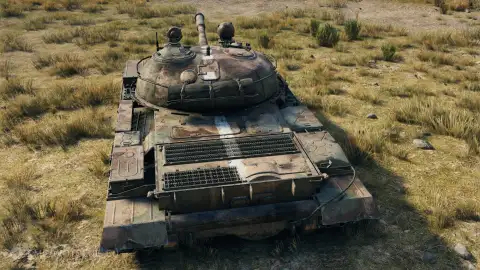 Историчный 2D-стиль «Такыр» из 21 сезона Боевого пропуска в World of Tanks