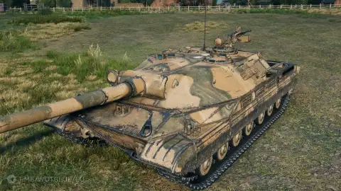 Историчный 2D-стиль «Краски дюн» из 21 сезона Боевого пропуска в World of Tanks
