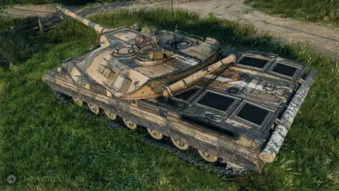 Историчный 2D-стиль «Краски дюн» из 21 сезона Боевого пропуска в World of Tanks