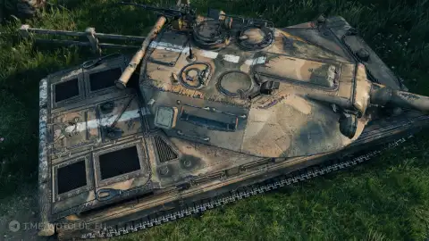 Историчный 2D-стиль «Краски дюн» из 21 сезона Боевого пропуска в World of Tanks