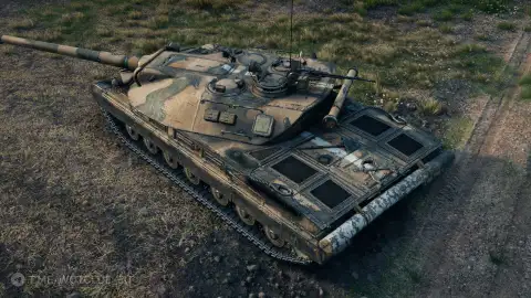 Историчный 2D-стиль «Краски дюн» из 21 сезона Боевого пропуска в World of Tanks