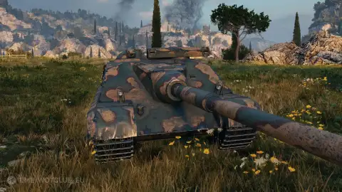 Историчный 2D-стиль «Песок и степь» из 21 сезона Боевого пропуска в World of Tanks