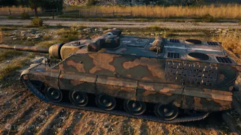 Историчный 2D-стиль «Песок и степь» из 21 сезона Боевого пропуска в World of Tanks