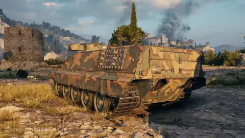 Историчный 2D-стиль «Песок и степь» из 21 сезона Боевого пропуска в World of Tanks