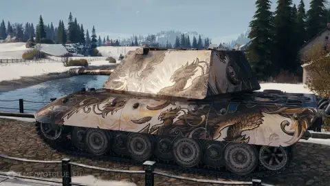 2D-стиль «Король драконов» из первого сезона Натиска год Феникса в World of Tanks 2D-стиль «Король драконов» из первого сезона Натиска год Феникса в World of Tanks