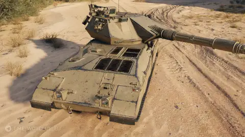 Скриншоты танка FV112 Puncher с супертеста World of Tanks