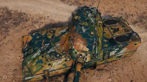 2D-стиль «Маршрут построен» в World of Tanks