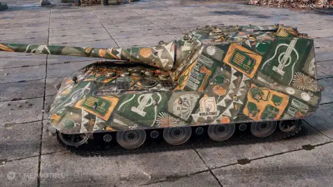 2D-стиль «Снова в путь» в World of Tanks 2D-стиль «Снова в путь» в World of Tanks