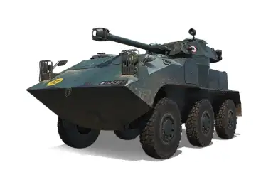 Колёсный лёгкий танк 9 уровня Panhard M6 Proto на супертесте World of Tanks Колёсный лёгкий танк 9 уровня Panhard M6 Proto на супертесте World of Tanks