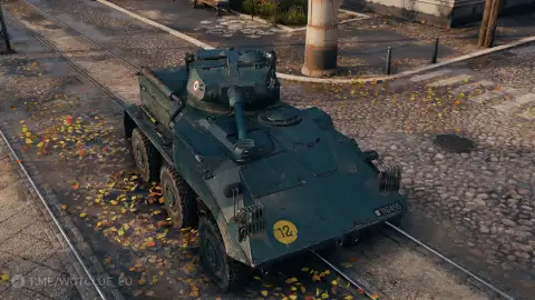 Скриншоты танка Panhard M6 с супертеста World of Tanks