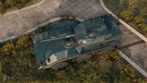 Скриншоты танка Panhard M6 с супертеста World of Tanks
