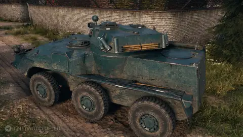 Скриншоты танка Panhard M6 с супертеста World of Tanks
