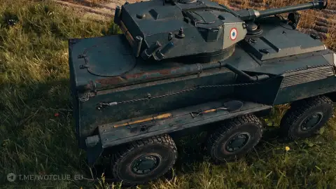Скриншоты танка Panhard M6 с супертеста World of Tanks