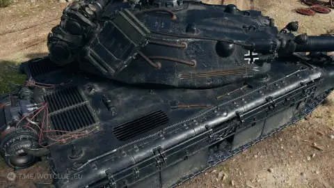 Новый 3D-стиль «Монарх» для E 77 в событии «Вавилон: Тёмная башня» — World of Tanks
