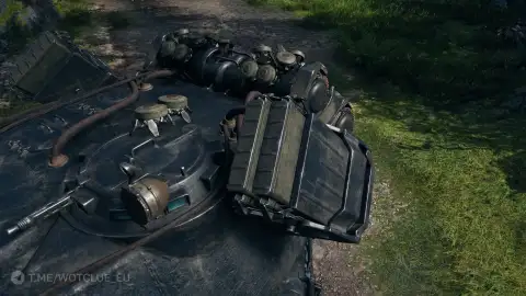 Новый 3D-стиль «Монарх» для E 77 в событии «Вавилон: Тёмная башня» — World of Tanks
