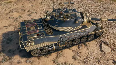 Automaton — новый клон Leopard 1 с уникальным 3D-стилем и эффектами в обновлении 2.4.1 — World of Tanks