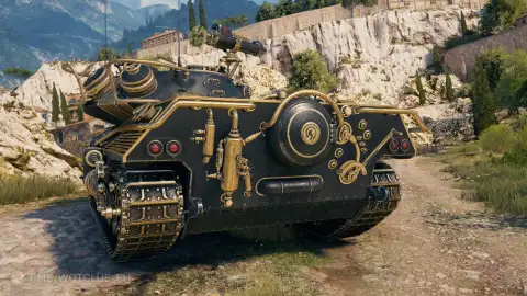 Automaton — новый клон Leopard 1 с уникальным 3D-стилем и эффектами в обновлении 2.4.1 — World of Tanks