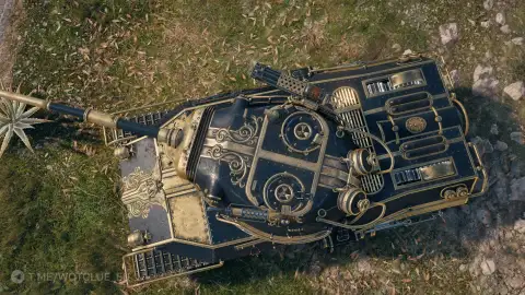 Automaton — новый клон Leopard 1 с уникальным 3D-стилем и эффектами в обновлении 2.4.1 — World of Tanks