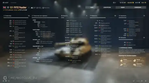 FV112 Puncher снова изменили на супертесте: подняли пробитие до 320 мм — World of Tanks
