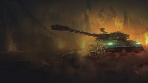 Арты, иконки и тематические фоны Боевого пропуска DOOM — World of Tanks