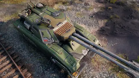 3D-стиль «FV225 Mk. BFG» с бензопилами и особыми эффектами для FV225 Collector — World of Tanks 3D-стиль «FV225 Mk. BFG» с бензопилами и особыми эффектами для FV225 Collector — World of Tanks