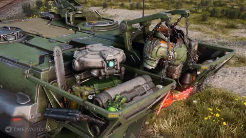 3D-стиль «FV225 Mk. BFG» с бензопилами и особыми эффектами для FV225 Collector — World of Tanks 3D-стиль «FV225 Mk. BFG» с бензопилами и особыми эффектами для FV225 Collector — World of Tanks
