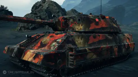 2D-стиль «Тёмный век» за улучшенный Боевой пропуск DOOM — World of Tanks
