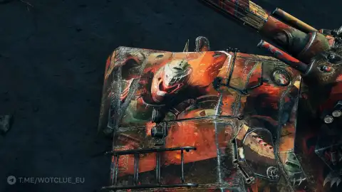 2D-стиль «Тёмный век» за улучшенный Боевой пропуск DOOM — World of Tanks