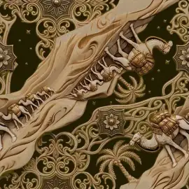 «Пески времени» и «Корабль пустыни» в «Мире танков»: два необычных 2D-стиля из Торгового каравана «Пески времени» и «Корабль пустыни» в «Мире танков»: два необычных 2D-стиля из Торгового каравана