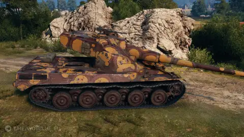 2D-стиль «Леопон» из коллаборации Girls und Panzer — World of Tanks