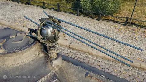 3D-объект «Орбитальный зонд» с электрическими разрядами — бесплатная награда режима «Есть сигнал» в World of Tanks