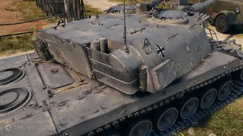 KanJPz 70 на новых скриншотах: SD-модель немецкой ПТ-САУ X уровня — World of Tanks